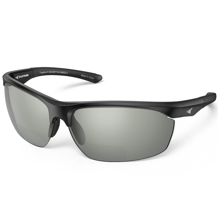 KastKing Tugaloo Semi-Rimless Bifocal Polarized Reader Sunglasses, Bi-focal x1.5 x2.0 x2.5 Magnifications, UV Protection