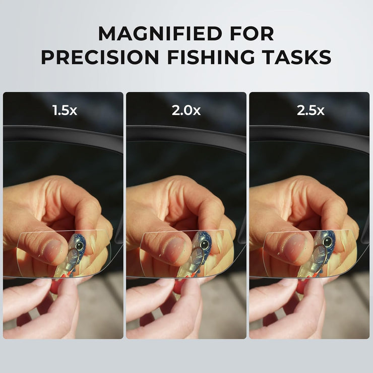 KastKing Tugaloo Semi-Rimless Bifocal Polarized Reader Sunglasses, Bi-focal x1.5 x2.0 x2.5 Magnifications, UV Protection